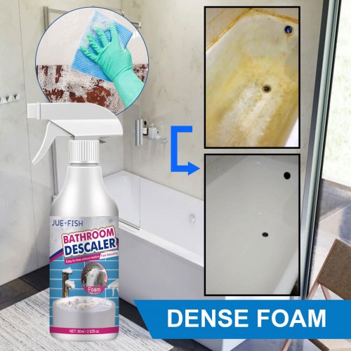 Stubborn Stains Cleaner Bathroom Descaler Foam Spray for Effective Cleaning |image