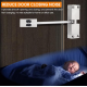 Automatic Mounted Spring Door Closer Adjustable Self-Closing for Home and Office Doors |image