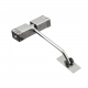 Automatic Mounted Spring Door Closer Adjustable Self-Closing for Home and Office Doors |image