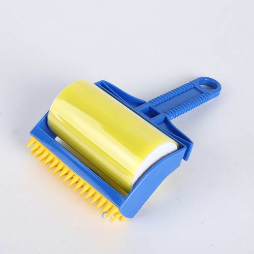 Reusable Sticky Buddy Lint Cleaning Roller Brush Pet Hair Remover |image