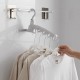 Foldable 5-Hole Clothes Drying Rack: Portable Travel Clothes Hanger |image