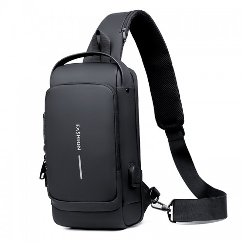 Anti-theft Sling Chest Bag Backpack Waterproof Crossbody Shoulder Bag |image