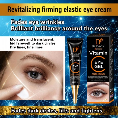 Dr. Davey Anti-Aging Eye Gel Youthful Eyes, Minimized Wrinkles and Dark Circles |image