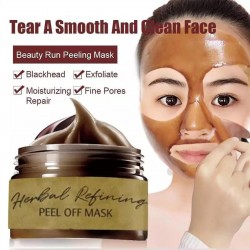 Pro-Herbal Refining Peel-Off Facial Mask Gentle Exfoliation & Deep Cleansing