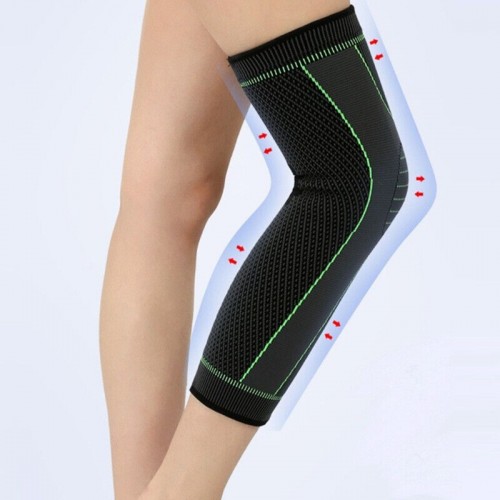 Extended Acupressure Sports Knee Pads: Self-Heating Shaping Knee Sleeve |image