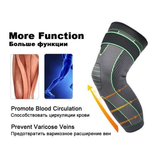 Extended Acupressure Sports Knee Pads: Self-Heating Shaping Knee Sleeve |image