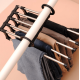 Stainless Steel Pants Hanger in Compact Design for Closet Efficiency Compact Stainless Steel Pants Hanger - Efficient Closet Storage Solution |image
