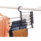 Stainless Steel Pants Hanger in Compact Design for Closet Efficiency Compact Stainless Steel Pants Hanger - Efficient Closet Storage Solution |image