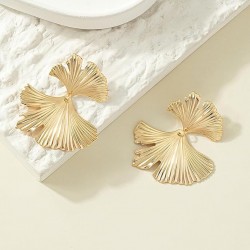 Gold Large Geometric Statement Dangle Earrings For Women Jewelry 