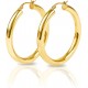 Gold Plated Hoop Earrings A Timeless Choice For Women |image