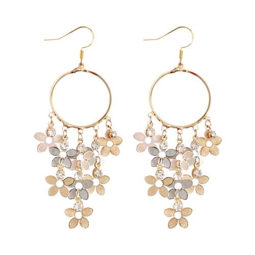 Super Fairy Long Shiny Korean Version Earrings-Gold |image
