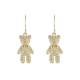 Emulation Little Bear Ear Studs Original Refreshing Metal Small Earrings |image