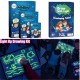 Ziona's Draw With Light Glow-In-The-Dark Children's Toy Set - Multi-Color