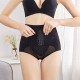 Lace Corset Slim Panties Sexy Lingerie Body Shapewear-Black |image