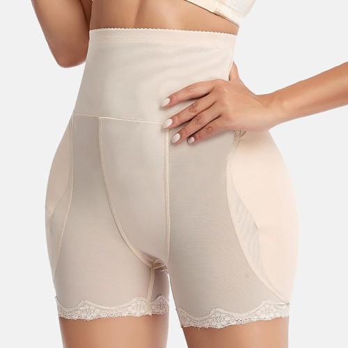 Shapewear Tummy Control Padded Underwear Fake Hips-Biege |image