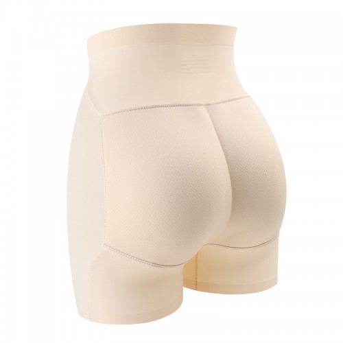 Tummy Control Shapewear For Women Butt Lifter Hip Enhancer-Biege |image