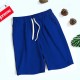 Men's Golf Shorts Stretch Chino Lightweight Half Pants - Blue |image