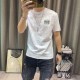 Luxury Style Korean Version High-Quality Casual T-Shirt - White |image