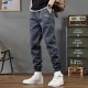 Men's Spring Ready Dark Grey Cargo Pants in Breathable Cotton