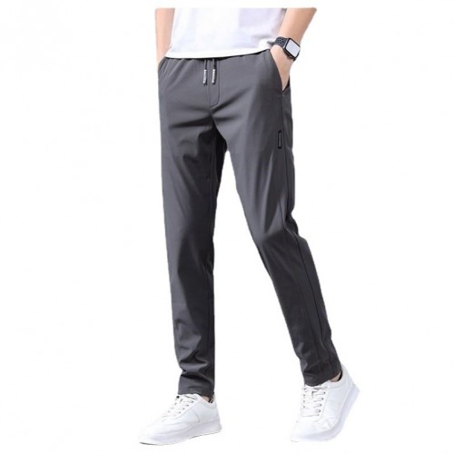 Men's Slim Fit Lightweight Work Pants - Dark Grey |image