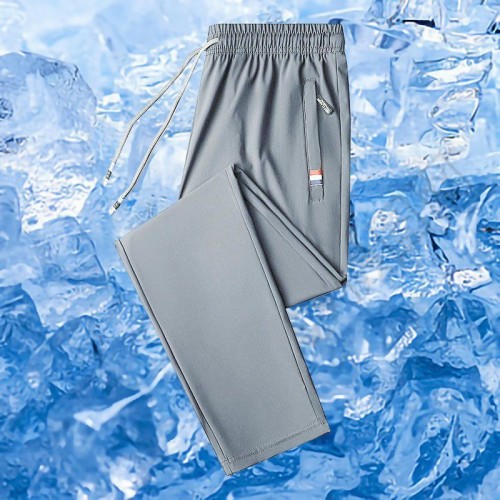 Men's Sweatpants Sportswear Elastic Waist Casual Cotton - Grey |image