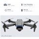 E99 4K Dual Camera Drone with LED Light for Adults Folding Quadcopter Toy with Altitude Hold Headless Mode |image