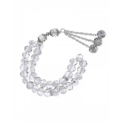 Showing image for Masbaha Unisex Translucent Faceted Crystal Prayer Beads ANM-16 Masbaha Unisex Translucent Faceted Crystal Prayer Beads ANM-16 image