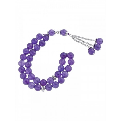 Masbaha Unisex Agate Gemstone Prayer Beads ANM-24 image