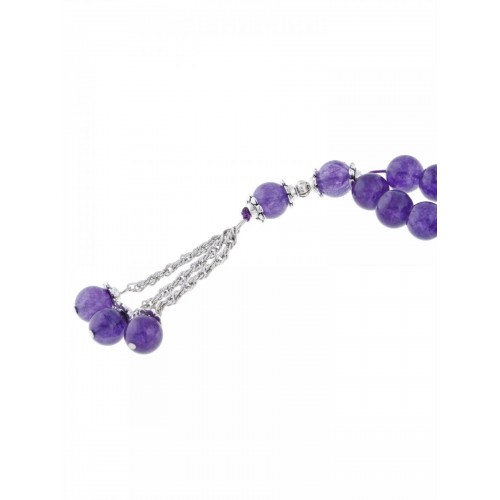 Masbaha Unisex Agate Gemstone Prayer Beads ANM-24 image