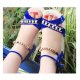 Women Fashion Blue Color Thick Crust Wedge Sandals Blue Color |image