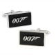 Look Stylish Silver Tone 007 Design Cufflinks CFL-01 image