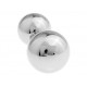 Look Stylish Silver Ball Shape Personalized Fashion Mens French Shirt Silver Cufflinks CFL-04 image