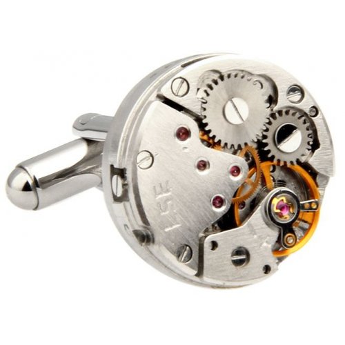 Showing image for Look Stylish Retro Mechanical Watch Movements Shape Cufflinks For Mens CFL-56 Look Stylish Retro Mechanical Watch Movements Shape Cufflinks For Mens CFL-56 image
