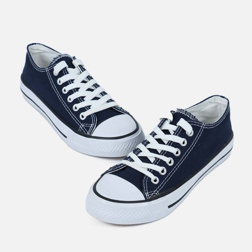 Women Blue Color Comfty Canvas Shoes For Women WS-03BL image