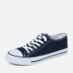 Women Blue Color Comfty Canvas Shoes For Women WS-03BL image