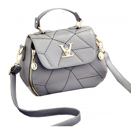 Showing image for Women Fashion V Small Square Shape Grey Color Handbag WB-20GR Women Fashion V Small Square Shape Grey Color Handbag WB-20GR |image