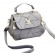 Women Fashion V Small Square Shape Grey Color Handbag WB-20GR |image